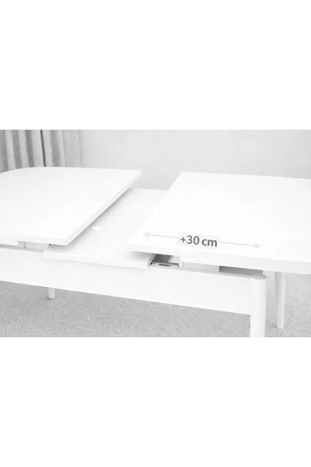 Mutfak Masası Yemek Masası Ahşap Masa Açılır Kapanır Masa 6 Kişilik Masa 